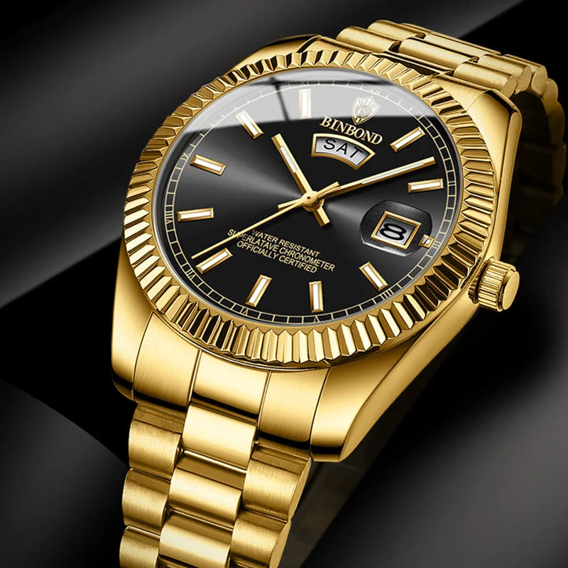 Gold Luxury DateJust Watch